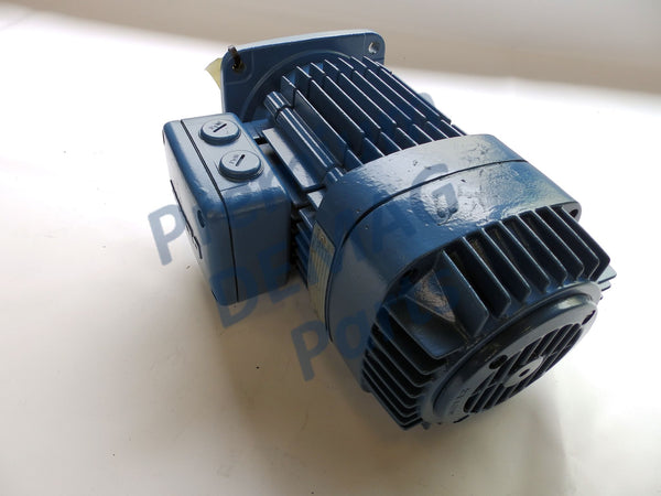 Motor DEMAG KBA80 A4 B14, with flange and coupling