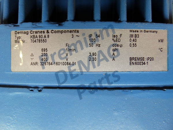 Motor DEMAG KBA90 A8 B14