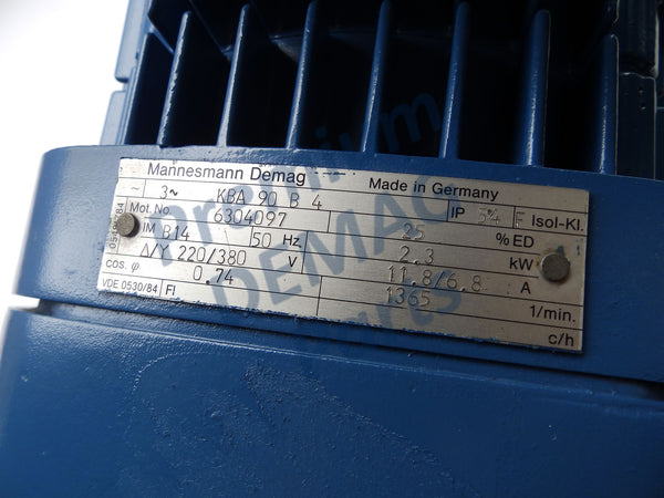 Motor DEMAG KBA90 B4, B14
