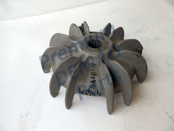 Brake disc, flat, light incl. brake-ring, 16K, 61814444